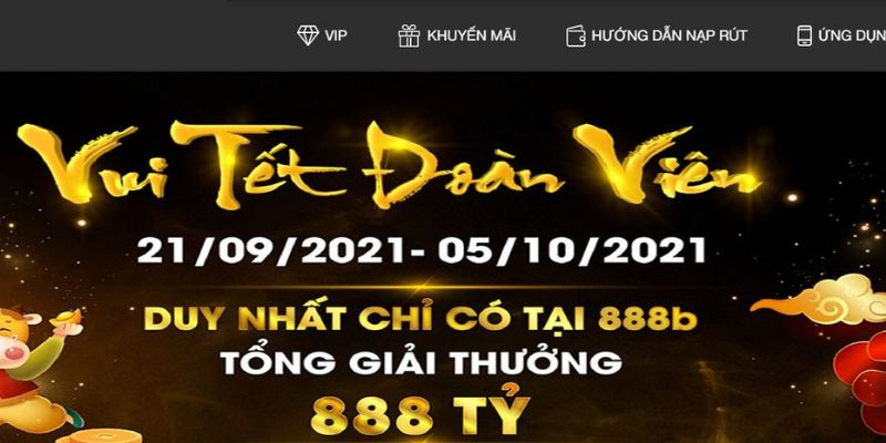 Nhận mã code 888b nhận ngay 888 tỷ duy nhất