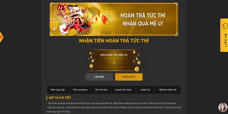 Cách nhận tiền hoàn trả